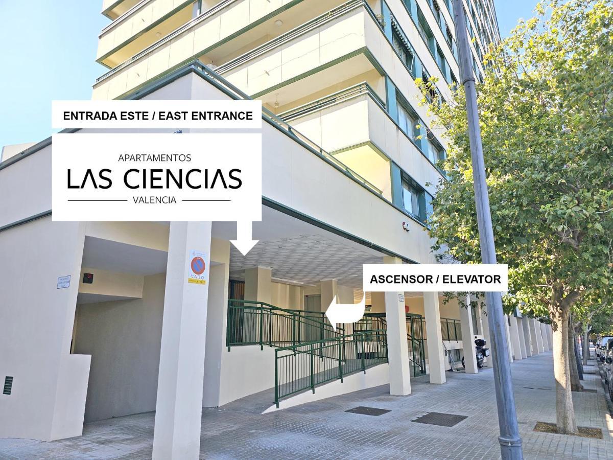 Apartamentos Las Ciencias H Валенсия Екстериор снимка